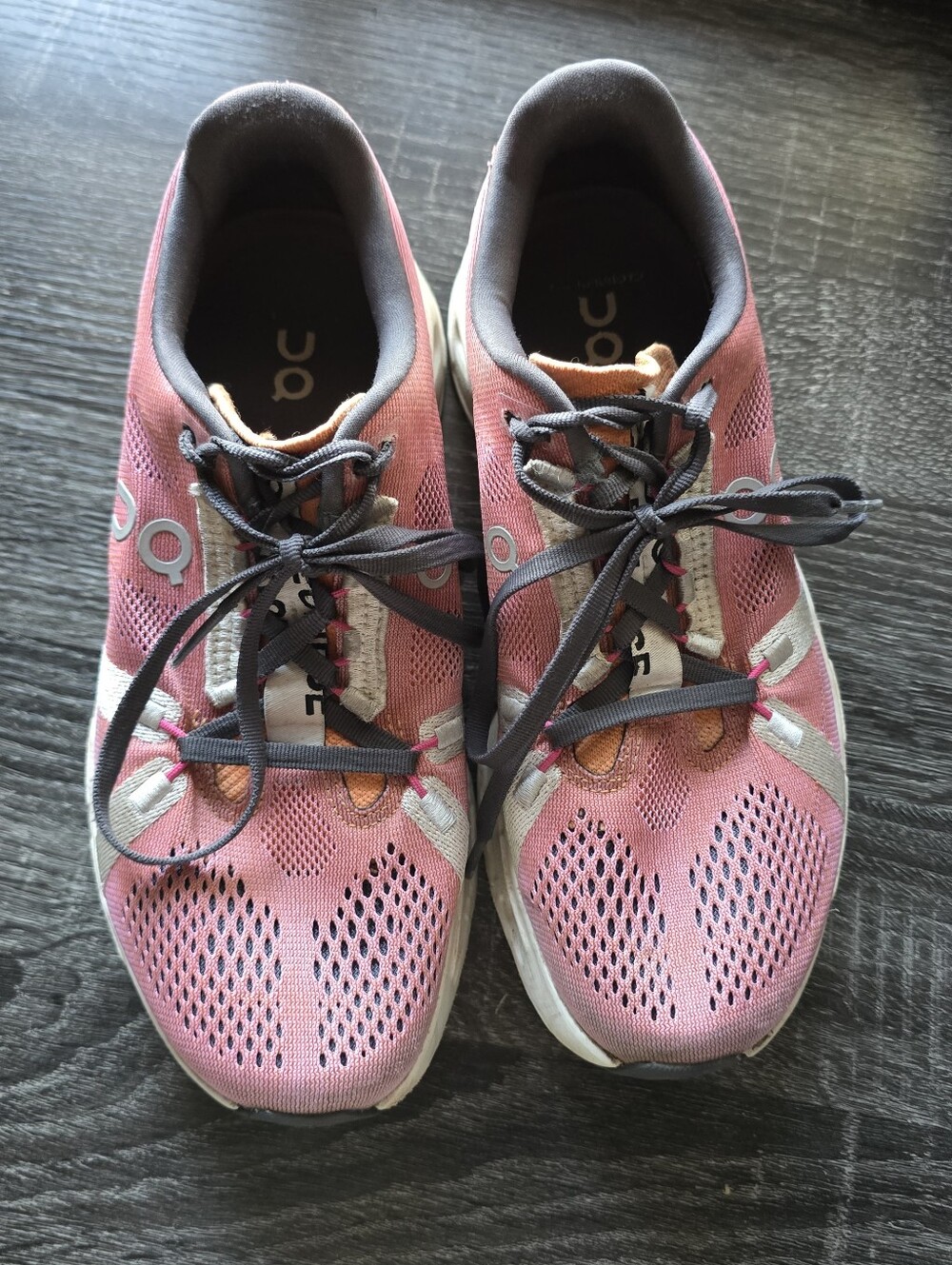 On Running CloudEclipse Women's Running Shoes — Pink & Orange